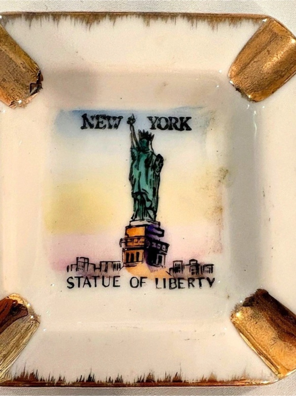 New York Statue of Liberty Trinket Dish